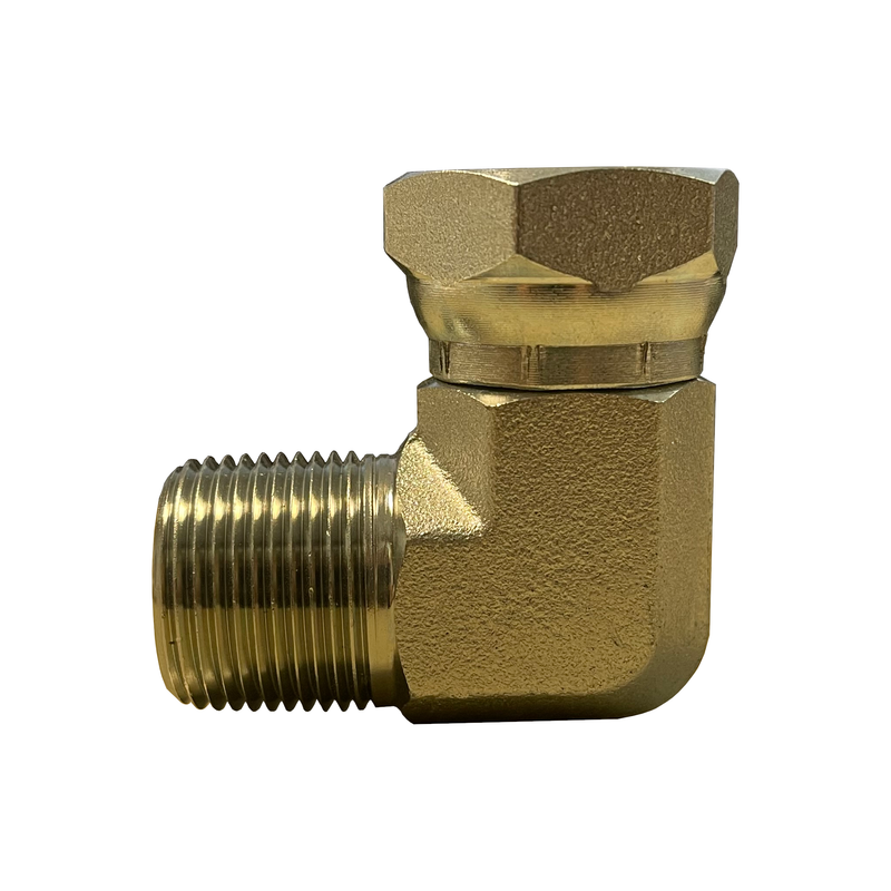 -02 X -02 Male NPT to Female NPT Swivel 90° (1501-02-02)
