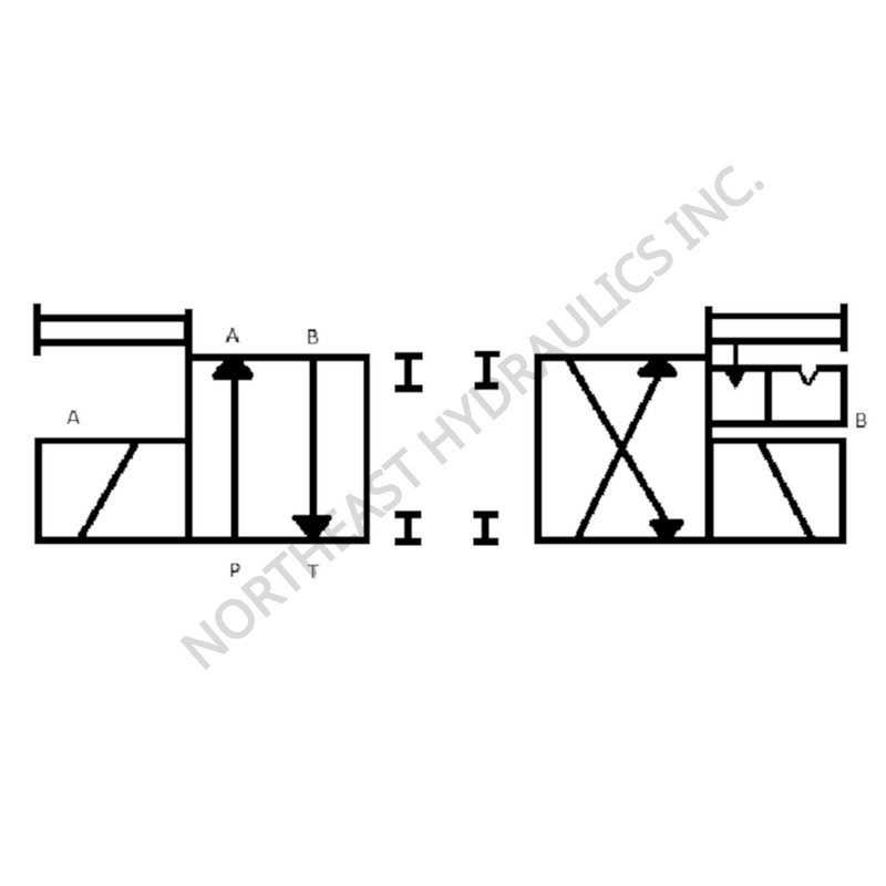D4-02-2D2-D2 D03 Solenoid Directional Control Valve (24 VDC)
