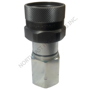 A Stucchi 806501000 VEP female quick coupler on white background