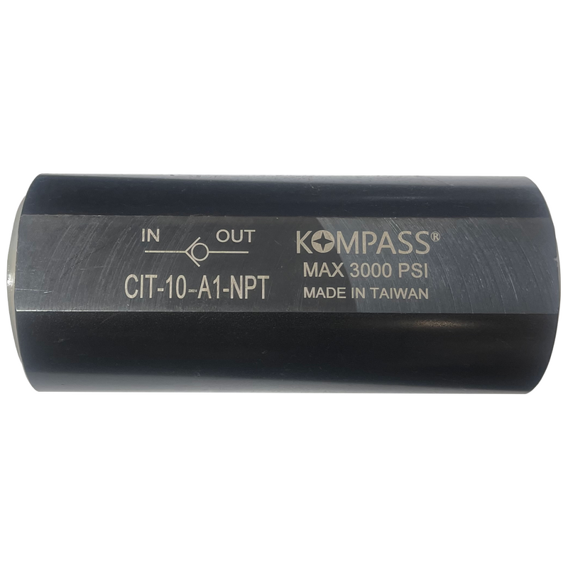 CIT-10-A1 In-Line Check Valve (1 1/4" NPT, 65 GPM)