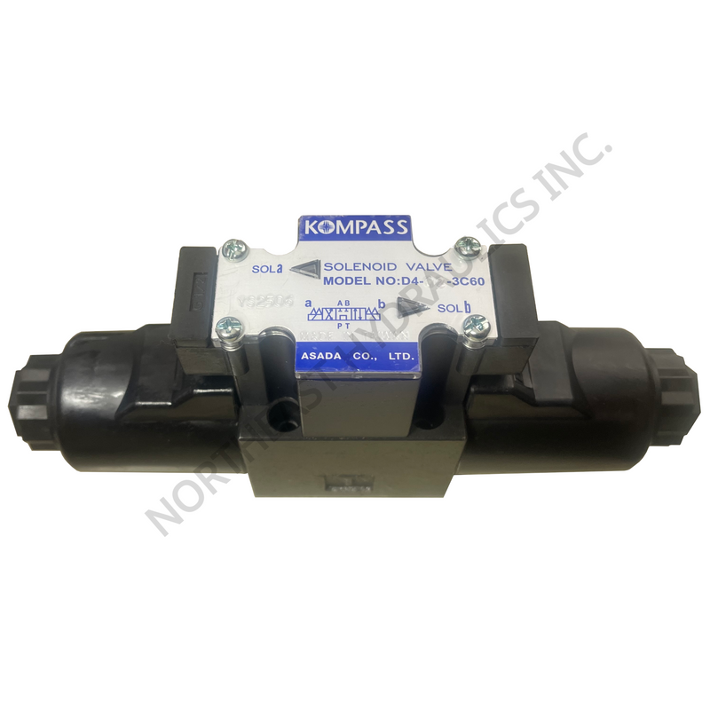 D4-02-3C60-D1 D03 Solenoid Directional Control Valve (12 VDC)