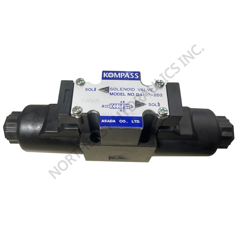 D4-02-2D2-D1 D03 Solenoid Directional Control Valve (12 VDC)