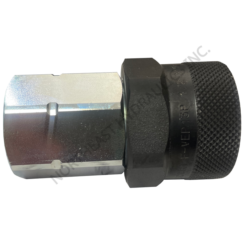 Stucchi 806501000 VEP female quick coupler on white background