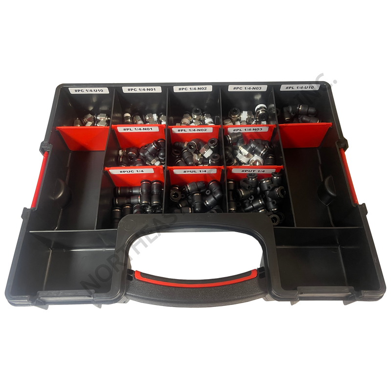 1/4" Pneumatic Fitting Kit