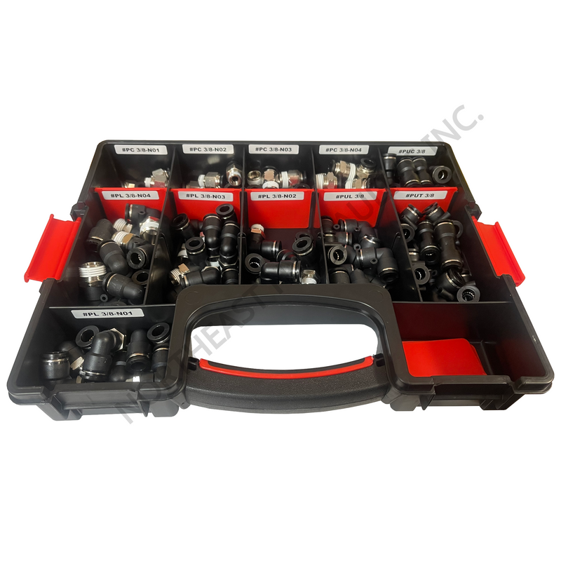 3/8" Pneumatic Fitting Kit