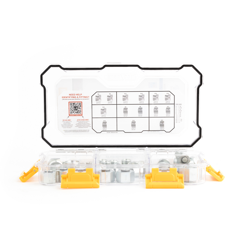 DIN (Heavy) Cap & Plug Kit 36pc - HB2025-004