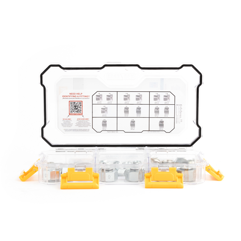 DIN (Light) Cap & Plug Kit 36pc - HB2027-004