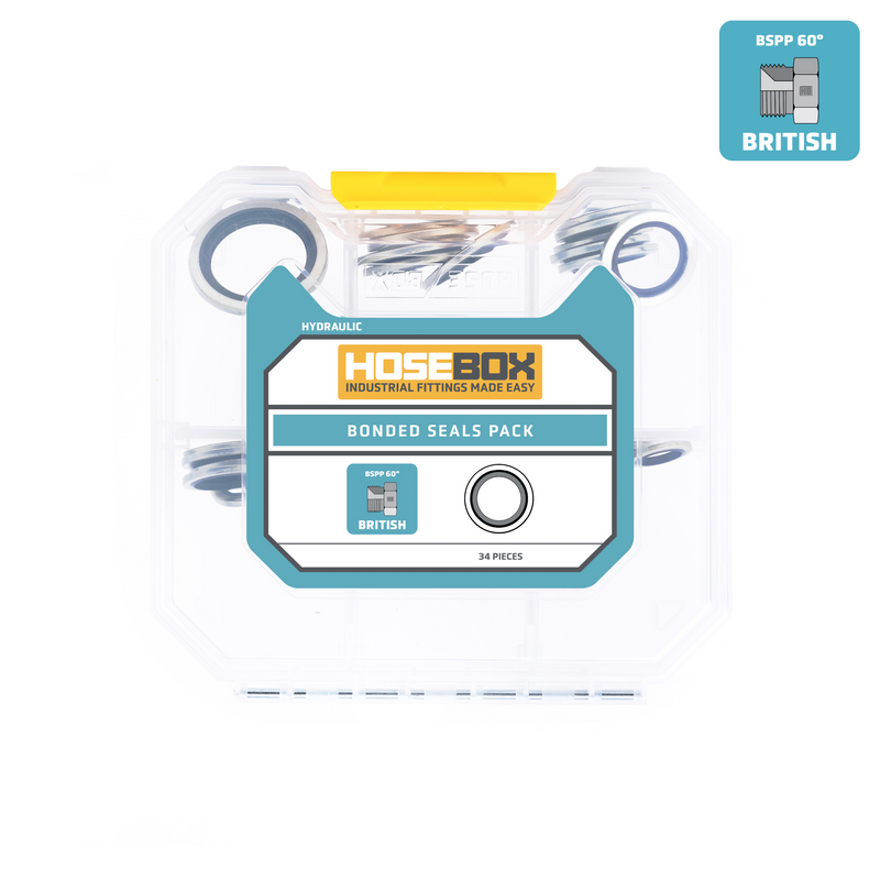 BSPP Bonded Seal Pack 34pc - HB2083-001
