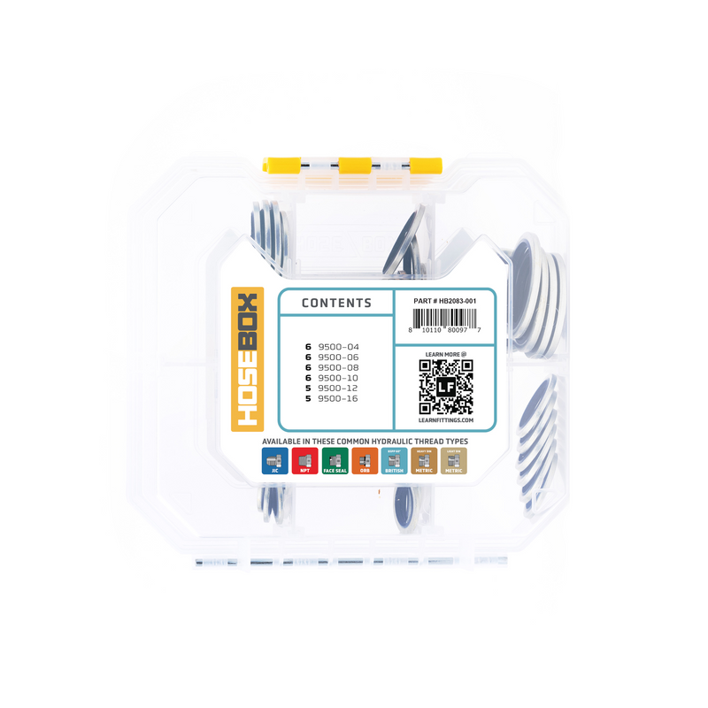 BSPP Bonded Seal Pack 34pc - HB2083-001