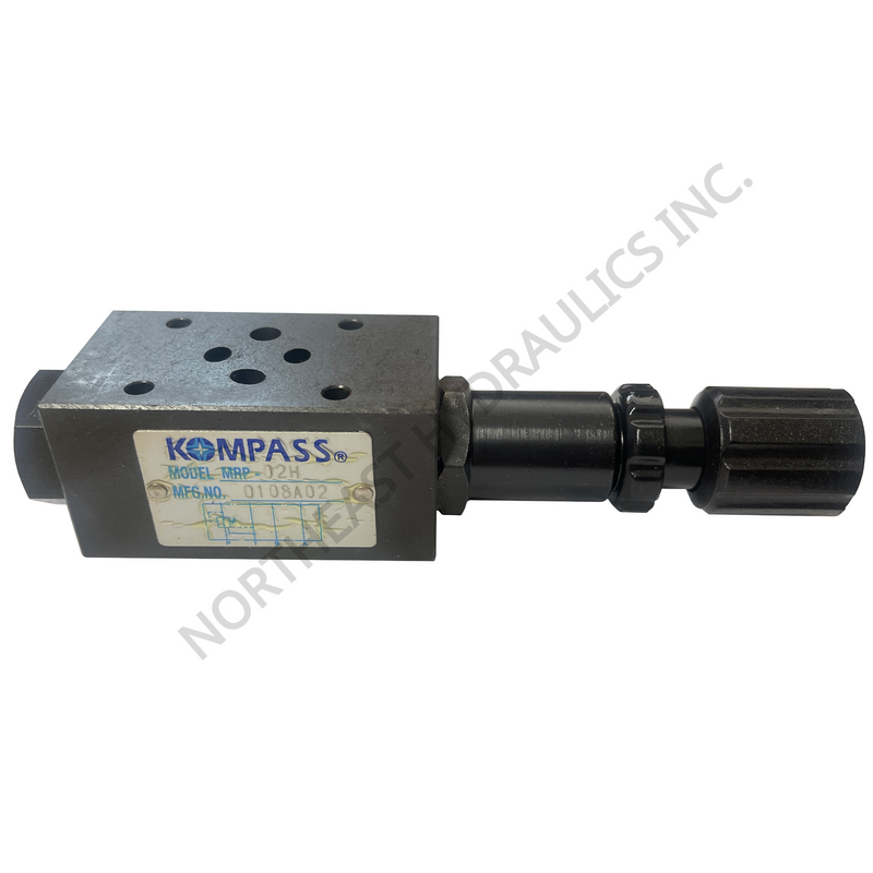 Kompass hydraulic D03 modular pressure reducing valve on a white background