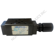 Kompass valve on a white background