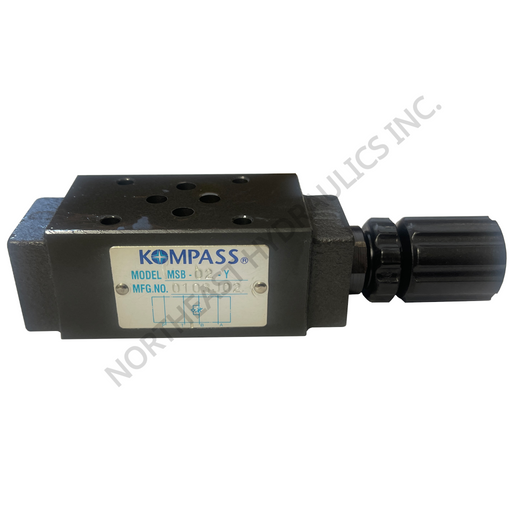 Kompass valve on a white background