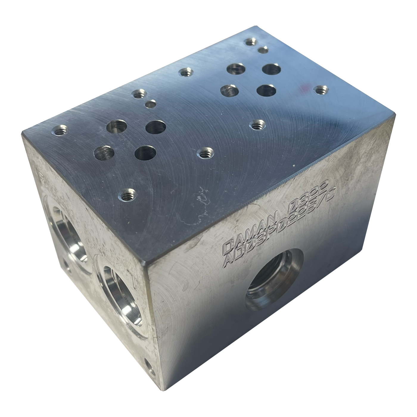 D03 2 Station Parallel Circuit Manifold with Relief Cavity (AD03P022S