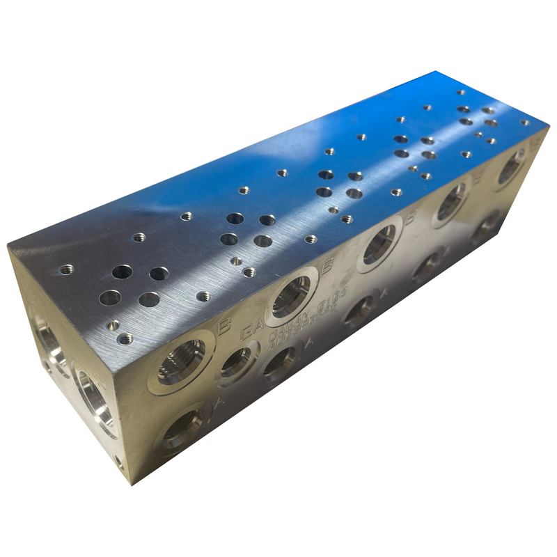 D03 5 Station Parallel Circuit Manifold(AD03P052S)