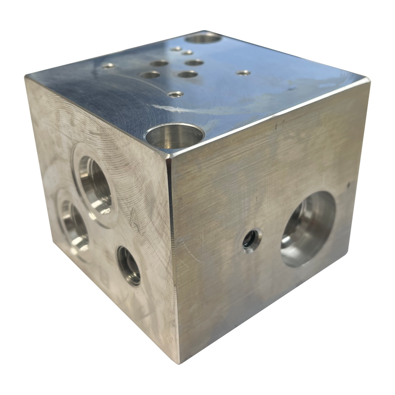 D03 Dual Ported Subplate with Relief Cavity (AD03SPRVC6S)