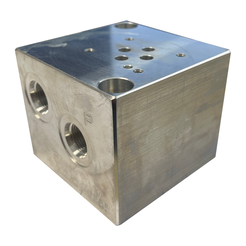 D03 Dual Ported Subplate with Relief Cavity (AD03SPRVC6S)