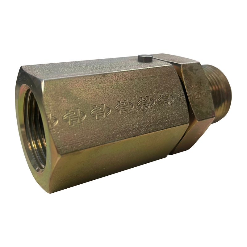 In-Line 1/2" FNPT x 1/2" MNPT Live Swivel - S8PF8-P8