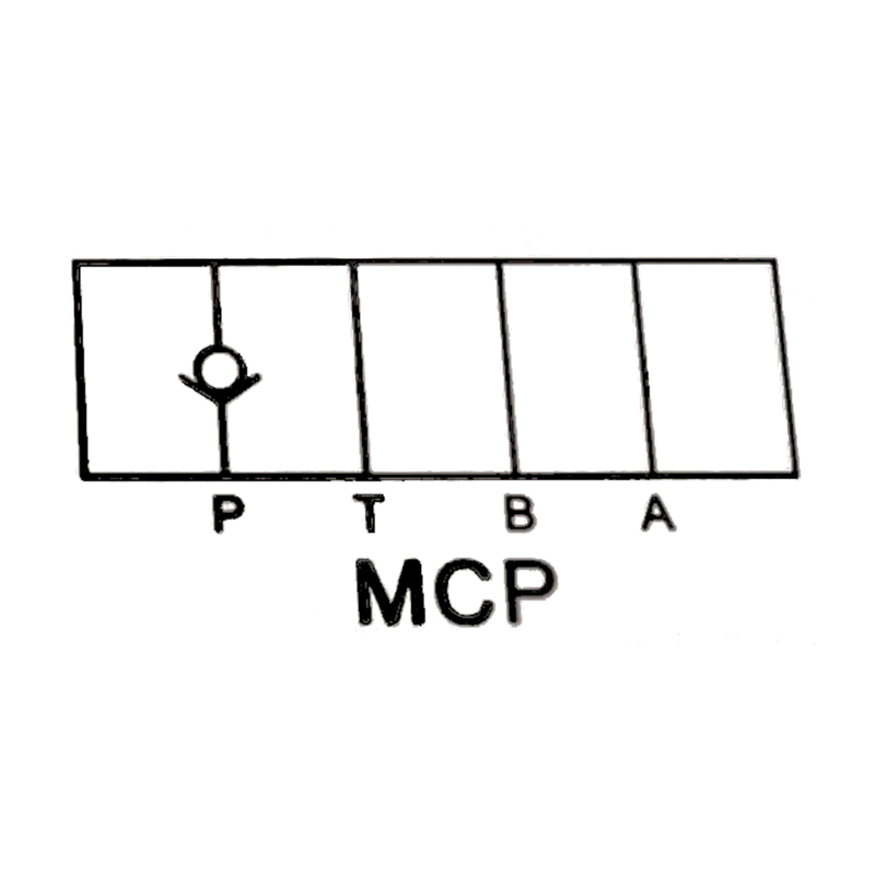 MCP-02A Check Valve (D03, P Port Check)