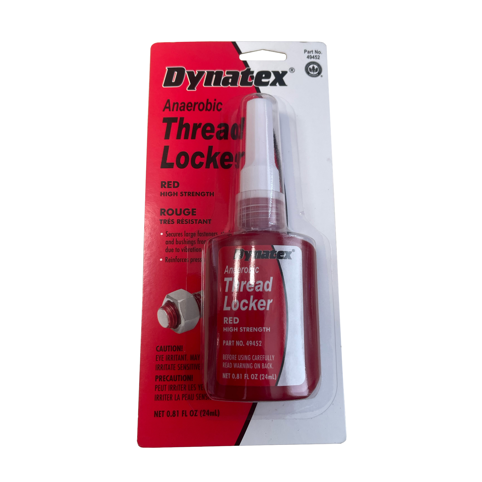 Red Thread Locker24mL Bottle — Northeast Hydraulics Inc.